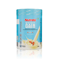 Patanjali Nutrela Banana Weight Gainer 500g | Smooth High-Calorie Pack| Trusted Swadeshi Ayurvedic Nutrition