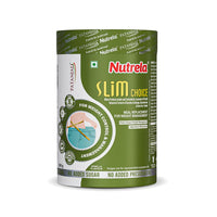Patanjali Nutrela Slim Choice | High-Protein Meal Replacement Shake 500g | Indian-Made Scientific Nutrition | No Added Sugar (Vanilla)