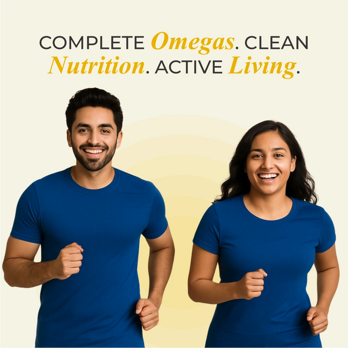 Patanjali Nutrela Omega 3 6 7 & 9 - 60 Capsules (Pack of 1)