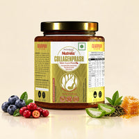 Patanjali New Thick Collagen Prash | Advanced Anti Ageing Formula | Ayurvedic Skin Super Food | Natural & Herbal Ingredients | 400g