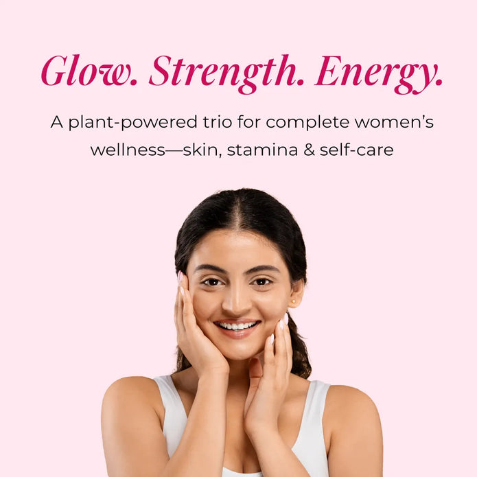 Patanjali Nutrela Collagenprash + Women’s SuperFood + Iron Complex (Combo)