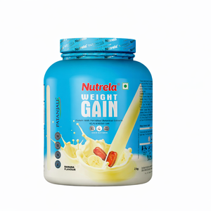Patanjali Nutrela Weight Gainer 2 kg Banana | High Calorie Weight Gainer | Swadeshi Strength