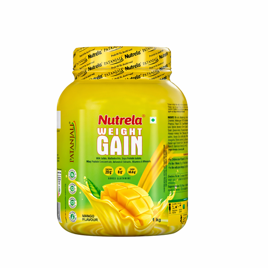 Nutrela Weight Gainer 1KG Mango – Buy Online at Nutrela Nutrition