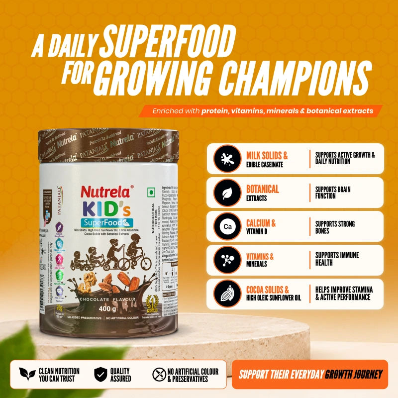 Why Patanjali Nutrela?