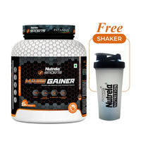 Patanjali Nutrela Sports Mass Gainer – Kulfi (2KG) | Swadeshi High-Calorie Muscle Building Formula | Includes Free Shaker