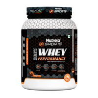 Patanjali Nutrela Sports 100% Whey Performance 1KG – Chocolate Irish Flavour | 24g Protein per Scoop | Premium Swadeshi Nutrition