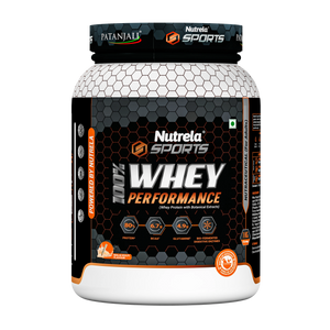 Patanjali Nutrela Sports  100% Whey Performance (Malai Kulfi) 1KG