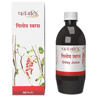Patanjali Giloy Juice for Immunity Booster & Fever Support | Ayurvedic Kadha Alternative | 500 ml