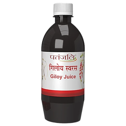 Patanjali Giloy Juice for Immunity Booster & Fever Support | Ayurvedic Kadha Alternative | 500 ml