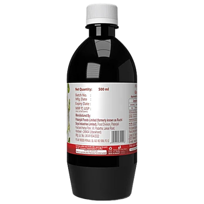 Patanjali Giloy Juice for Immunity Booster & Fever Support | Ayurvedic Kadha Alternative | 500 ml