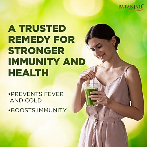 Patanjali Giloy Juice for Immunity Booster & Fever Support | Ayurvedic Kadha Alternative | 500 ml