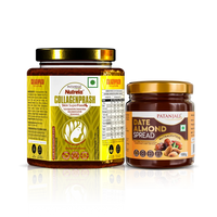 Patanjali Nutrela Collagenprash+ Dates & Almond Spread (400G+180G)