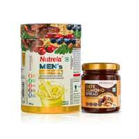 Patanjali Nutrela Men's Superfood + Dates & Almond Spread Combo (400G+180G)