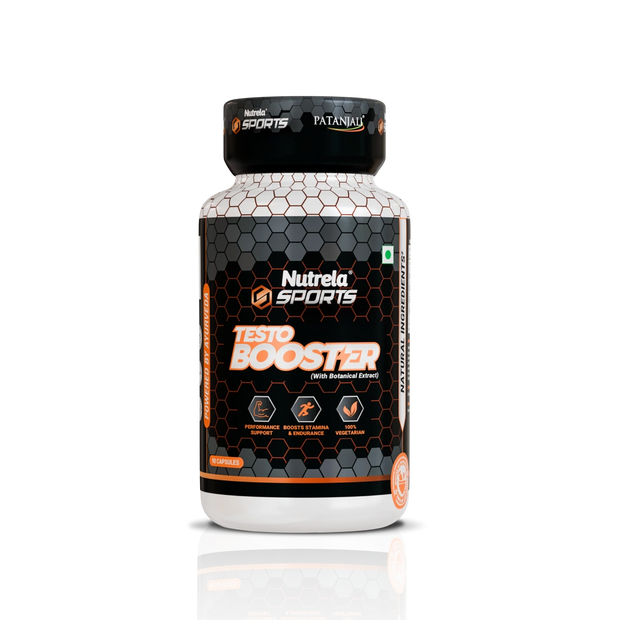 Patanjali Nutrela Sports TestoBooster (90 Capsule)