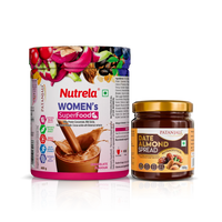 Patanjali Nutrela Women’s Superfood 400g + Patanjali Date Almond Spread 180g