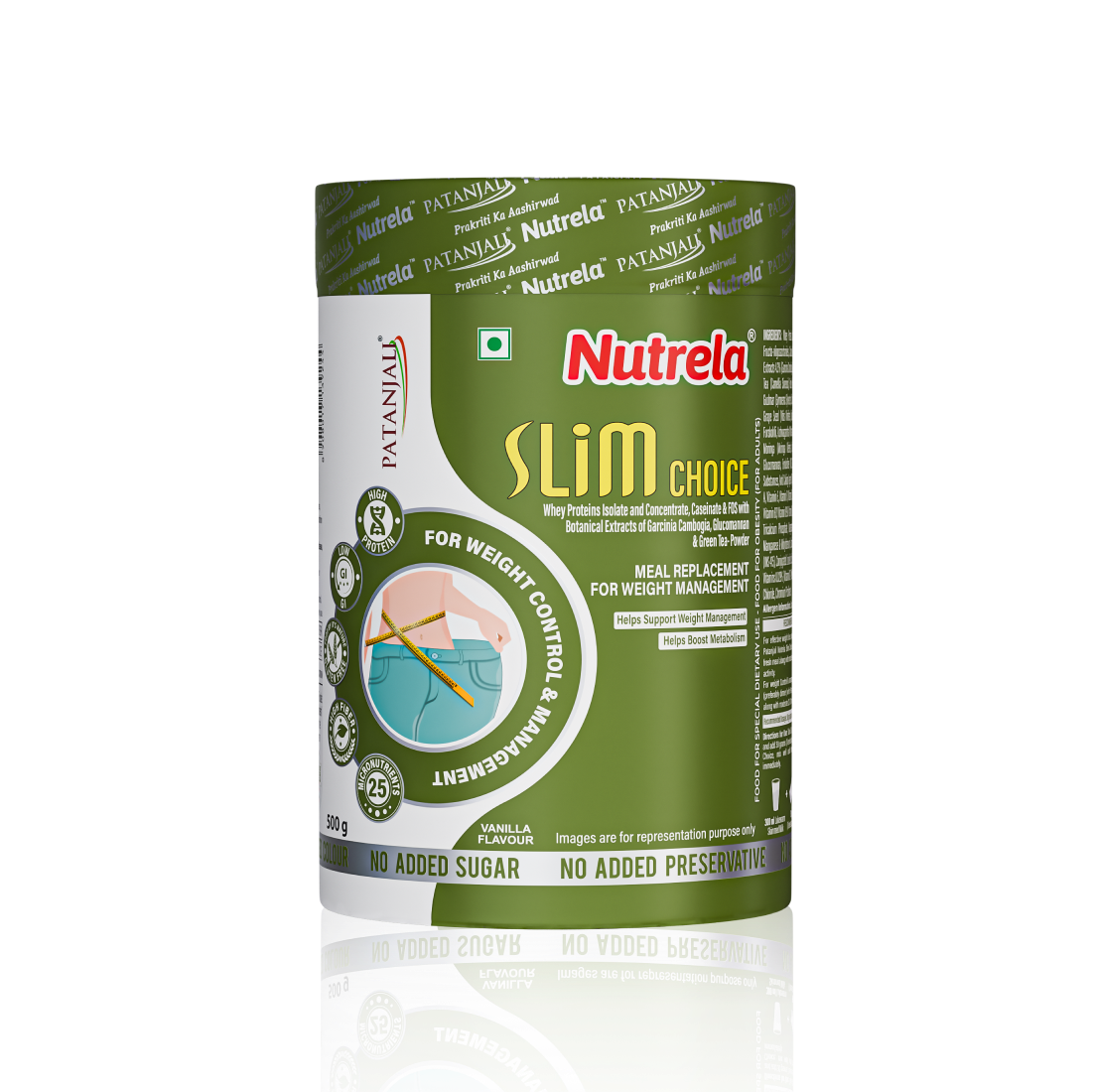 Patanjali Nutrela Slim Choice - 500g (Pack of 1)