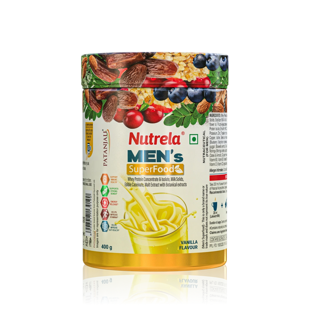 Patanjali Nutrela Men's Superfood - 400g (Pack of 1)