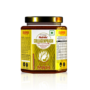 Patanjali New Thick Collagen Prash | Advanced Anti Ageing Formula | Ayurvedic Skin Super Food | Natural & Herbal Ingredients | 400g