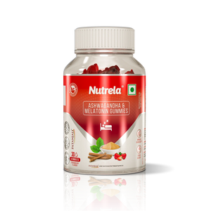 Patanjali Nutrela Ashwagandha & Melatonin Gummies (30 Gummies)