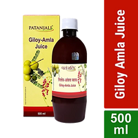 Patanjali Giloy Amla Juice for Strong Immunity & Detox | Ayurvedic Health Drink | 500 ml