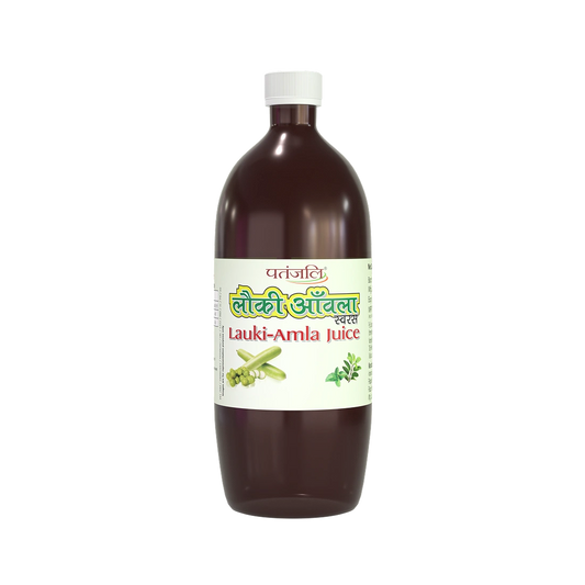 Patanjali Lauki Amla Juice for Weight Management & Digestion | Natural Detox Juice | 1L