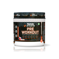 Patanjali Nutrela Sports Pre-Workout Watermelon 300g | Swadeshi Clean Performance Booster with Creatine & BCAAs