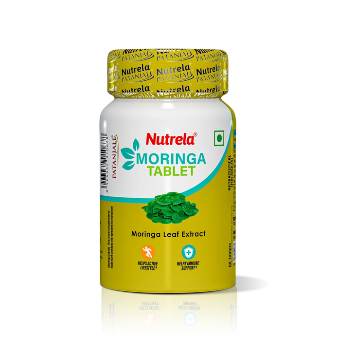 Patanjali Nutrela Moringa 60 Tablets (Pack of 1)