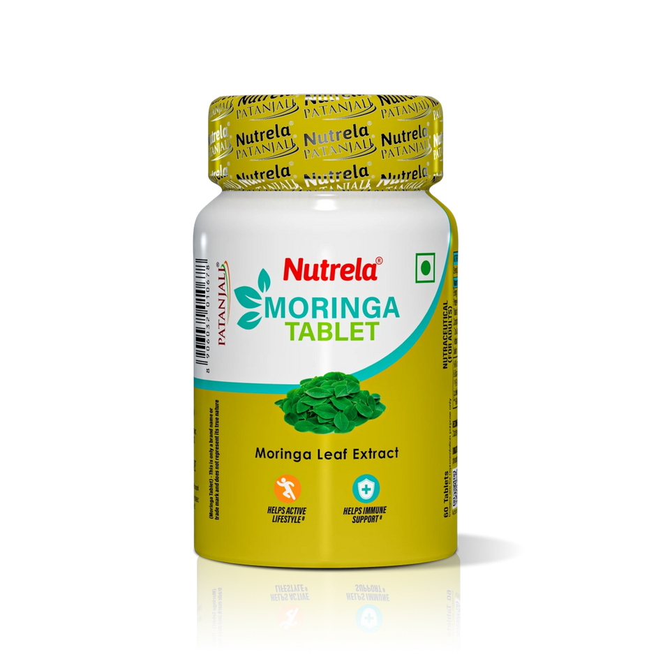 Patanjali Nutrela Moringa 60 Tablets (Pack of 1)