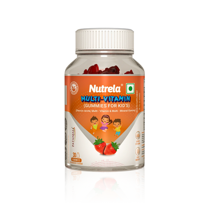 Patanjali Nutrela Multivitamin & Multimineral Kids Gummies - 30 Gummies (Nov Exp)