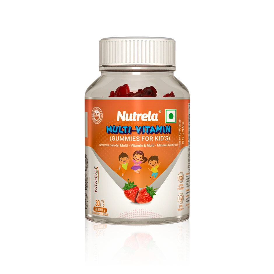 Patanjali Nutrela Multivitamin & Multimineral Kids Gummies - 30 Gummies (Nov Exp)