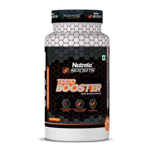 Patanjali Nutrela Sports TestoBooster (90 Capsule)