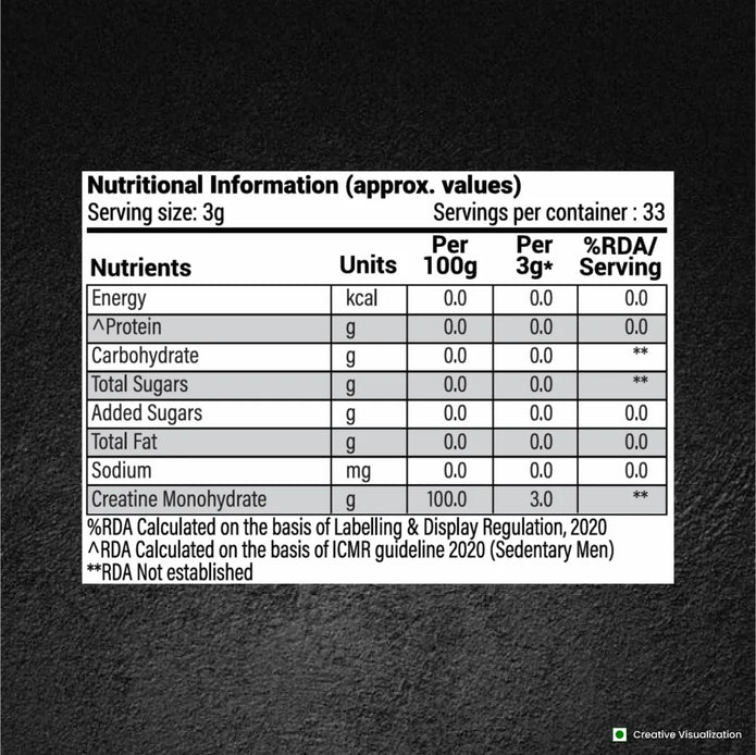Patanjali Nutrela Sports Creatine Monohydrate - 100g