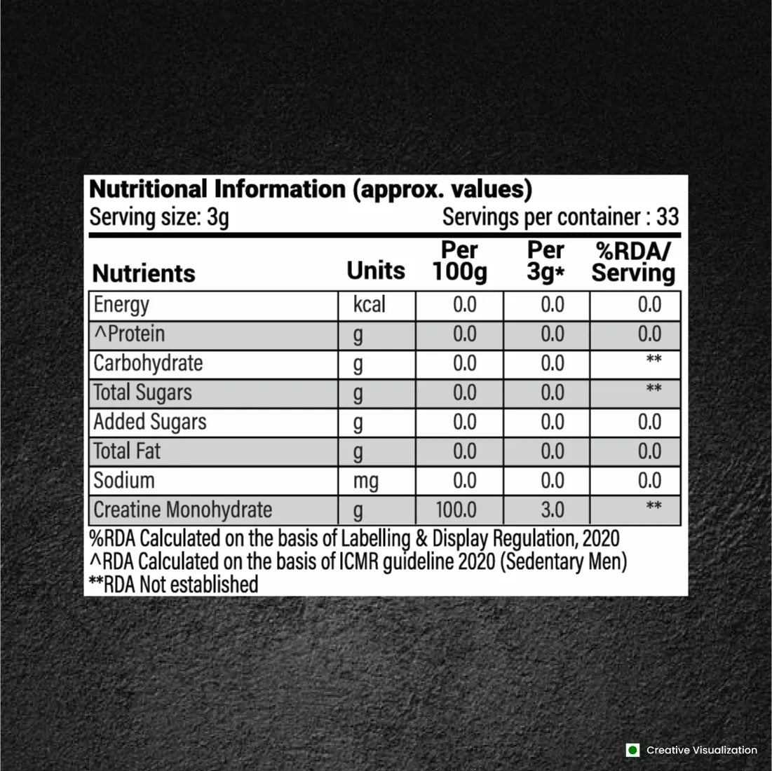 Patanjali Nutrela Sports Creatine Monohydrate - 100g