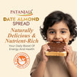 Patanjali Date Almond Spread | No Refined Sugar | Nutritious & Tasty Spread | Delicious Nutrition for Kids