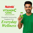 Patanjali Nutrela Vitamin C + Zinc 60 Tablets (Pack of 1)