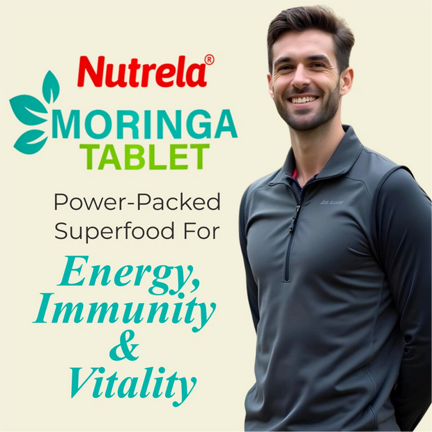 Patanjali Nutrela Moringa 60 X 2 Tablets (Pack of 2)