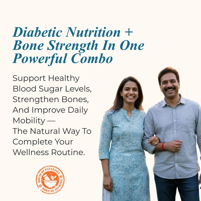 Patanjali Nutrela Diabetic Care + Bone Health (Combo)