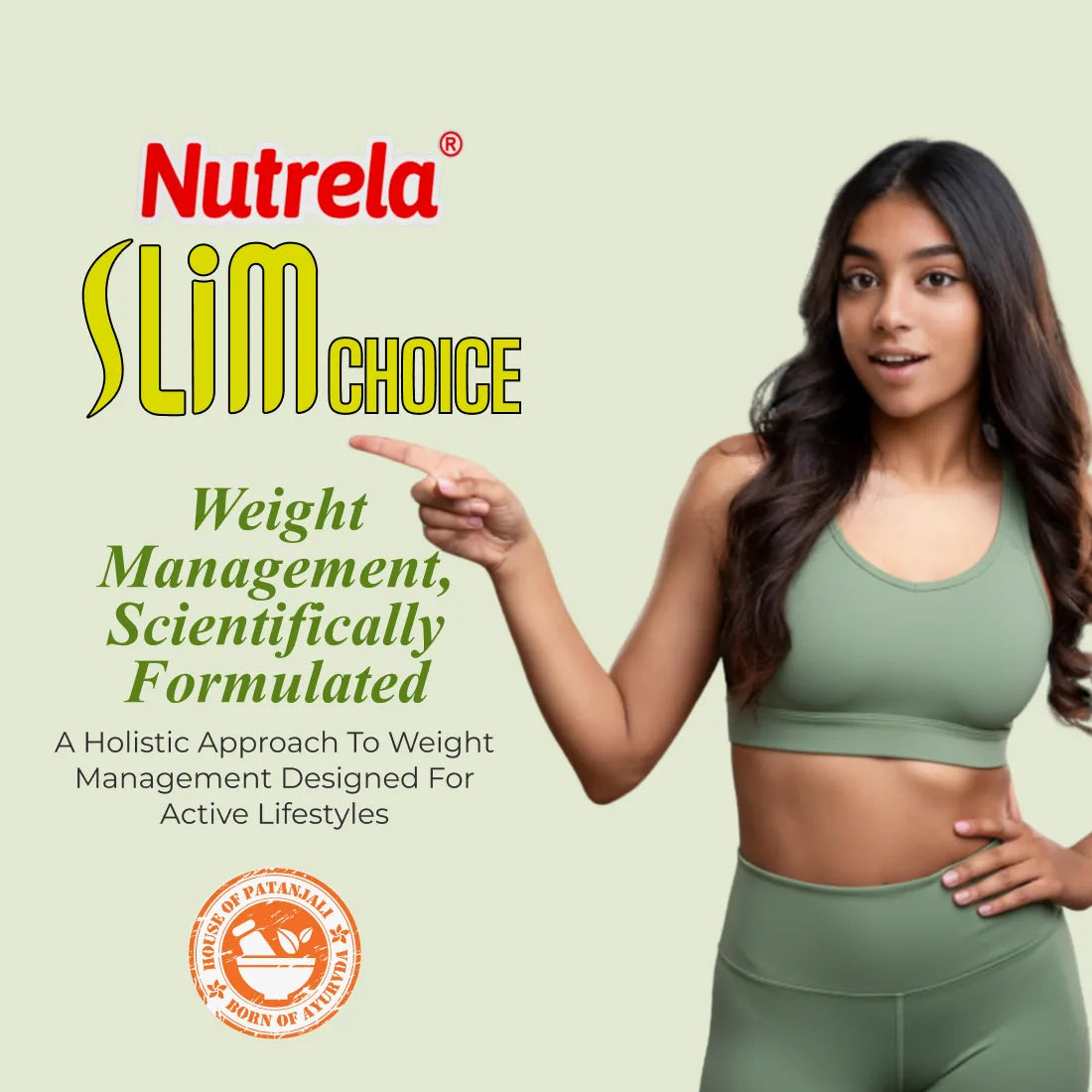 Patanjali Nutrela Slim Choice Capsules| High-Protein Meal Replacement Nutrition | No Added Sugar | Easy-to-Consume Format | 120N