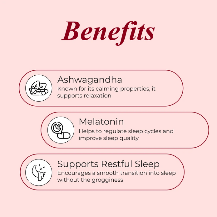 Patanjali Nutrela Ashwagandha & Melatonin Gummies (30 Gummies)