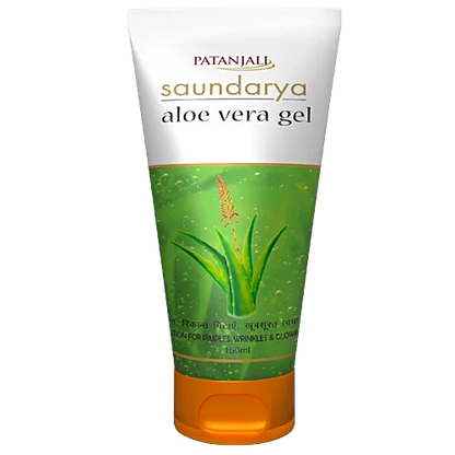 Patanjali Aloe Vera Gel for Face & Skin Glow | Natural Moisturizer & Acne Care | 150 ml
