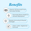 Patanjali Nutrela Vitamin D2K- 60 X 2 Chewable Tablets for Men & Women - Vanilla Flavor (Pack of 2)