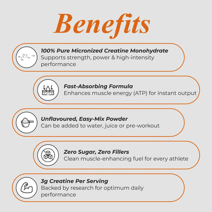 Patanjali Nutrela Sports Creatine Monohydrate – 100g | Swadeshi Pure Micronized Creatine for Strength & Muscle Power