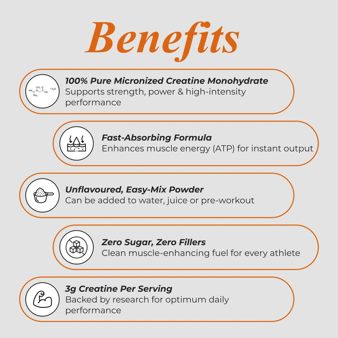 Patanjali Nutrela Sports Creatine Monohydrate – 100g | Swadeshi Pure Micronized Creatine for Strength & Muscle Power