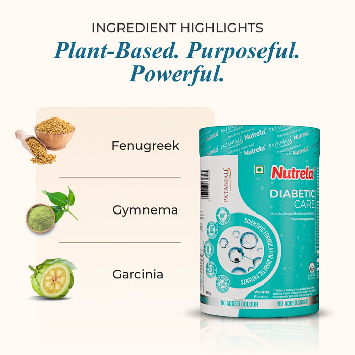 Patanjali Nutrela Diabetic Care + Bone Health (Combo)