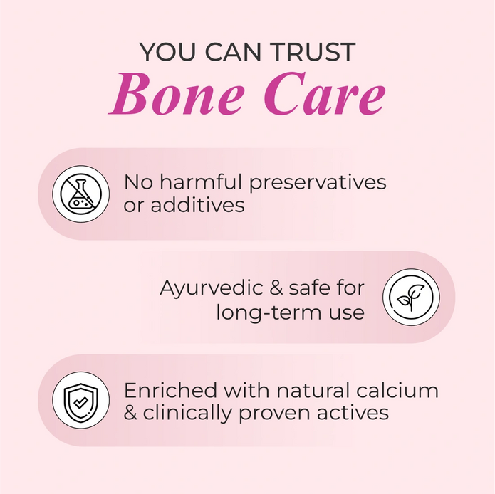 Patanjali Nutrela Bone Health - Natural 30 Capsules Calcium Supplement (Pack of 1)