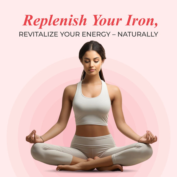 Patanjali Nutrela Iron Complex Natural 30 X 2 Capsules (Pack of 2)