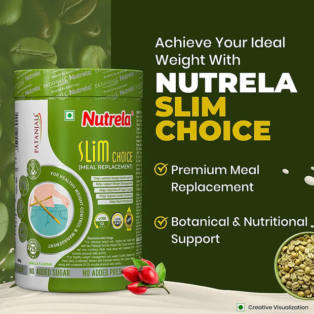 Patanjali Nutrela Slim Choice - 500g (Pack of 1)