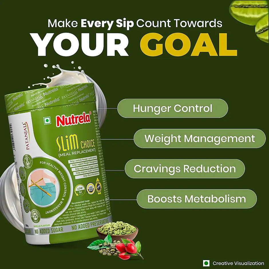 Patanjali Nutrela Slim Choice - 500g X 2 (Pack of 2)