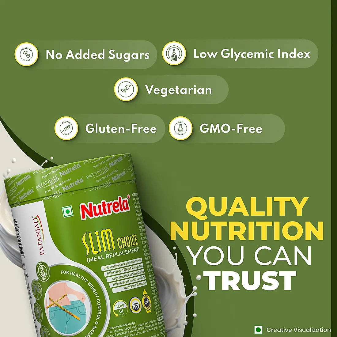 Patanjali Nutrela Slim Choice - 500g X 2 (Pack of 2)