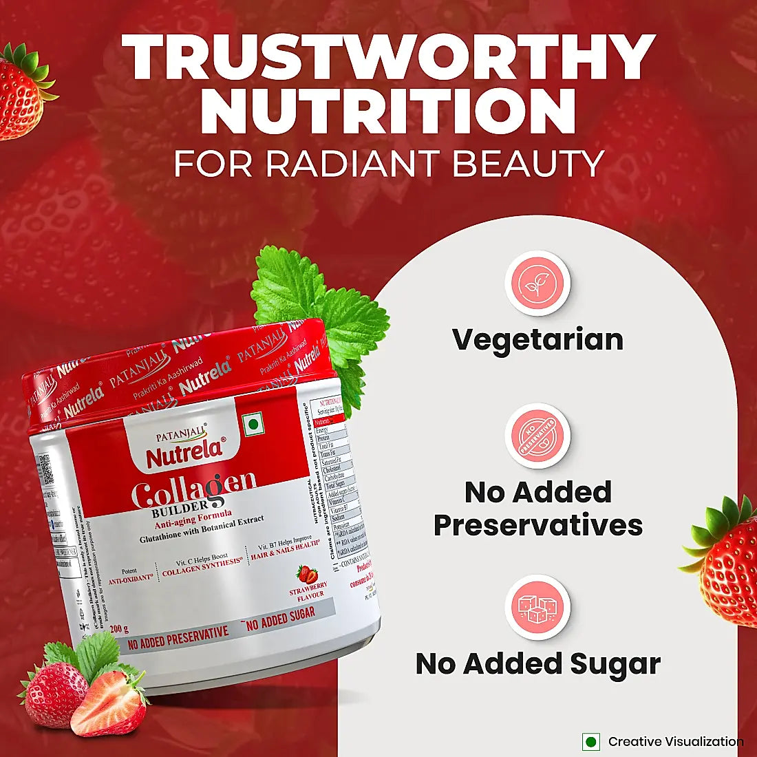 Patanjali Nutrela Collagen Builder - 200g